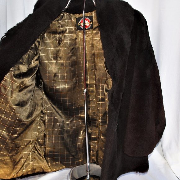 Vintage Cornelius of Sydney Deep Brown Kangaroo Fur Coat - Picture 1 of 7